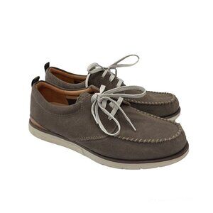 Clarks Edgewood Mix Suede Lace Up Oxford Business Casual Dress Shoes Mens 8